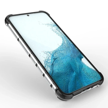 Etui Honeycomb do Samsung Galaxy S23 pancerny hybrydowy pokrowiec czarne
