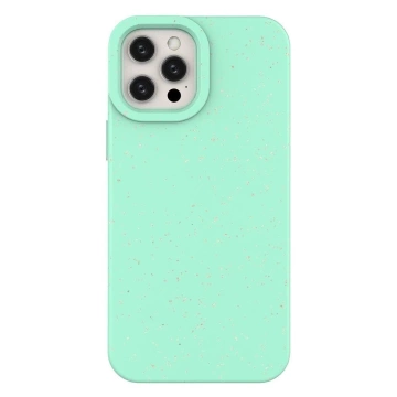 Eco Case Case für iPhone 12 Pro Max Silikonhülle Handyhülle Mint
