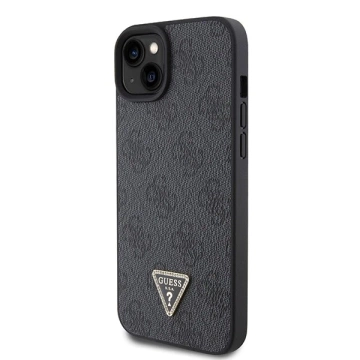 Etui Guess GUHCP15MP4TDSCPK für iPhone 15 Plus 6,7" Hardcase Crossbody 4G Metal Logo czarny/schwarz