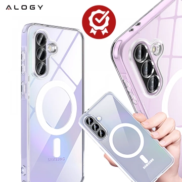 Etui do Samsung Galaxy A36 5G obudowa ochronna na telefon Alogy HybridShield™️ Case Przezroczyste