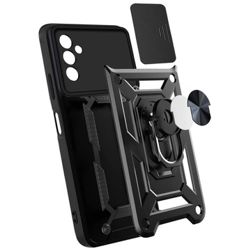 Etui Alogy Camshield Stand Ring z osłonką na aparat do Samsung Galaxy M52