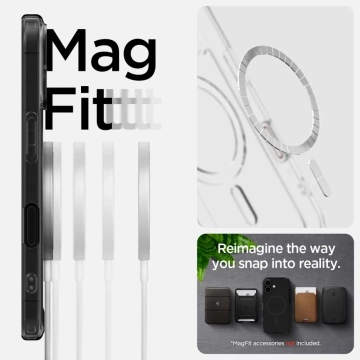 Etui do iPhone 16 Spigen Ultra Hybrid ”T” Mag MagSafe Czarny