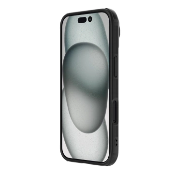 Etui do iPhone 16 Pro Max Nillkin CamShield Prop z podstawką Czarne