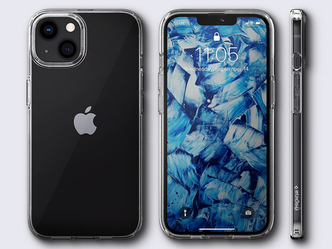 Etui obudowa Spigen Liquid Crystal do Apple iPhone 13 Crystal Clear