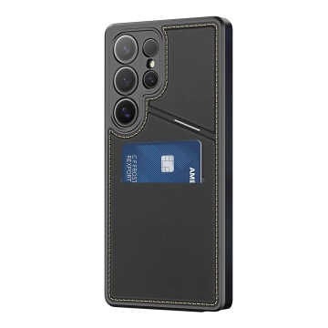 Etui Portfelowe do Samsung Galaxy S25 Ultra Dux Ducis Rafi II Czarny