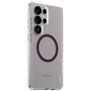 Etui do Samsung Galaxy S25 Ultra CARE by PanzerGlass Urban Combat Purple Qi