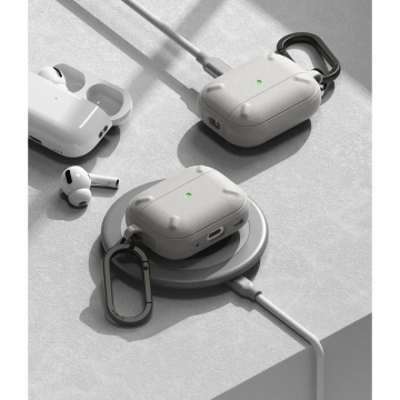 Etui ochronne na słuchawki Ringke Onyx Apple do Apple AirPods Pro 1 / 2 Warm Grey