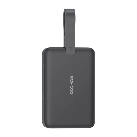 Powerbank Romoss WMS10 10000mAh 30W, czarny – Ładowanie magnetyczne i szybkie ładowanie