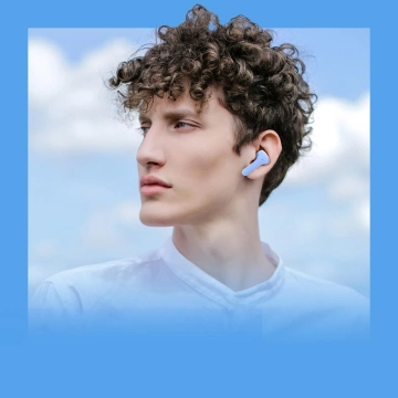 Słuchawki bezprzewodowe Acefast dokanałowe TWS Bluetooth jasnoniebieski (T6 ice blue)