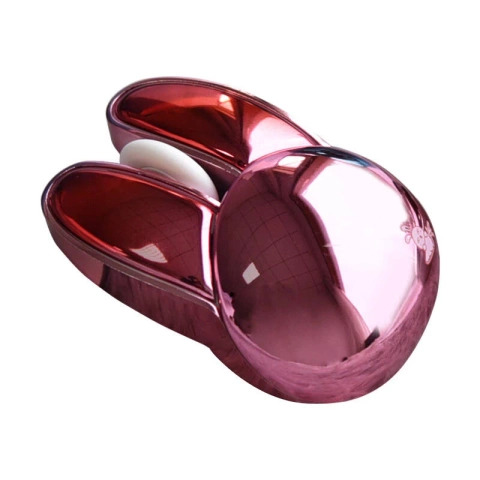 Kabellose Maus MOFII Bluetooth Rabbit M6DM Chrom Rosa