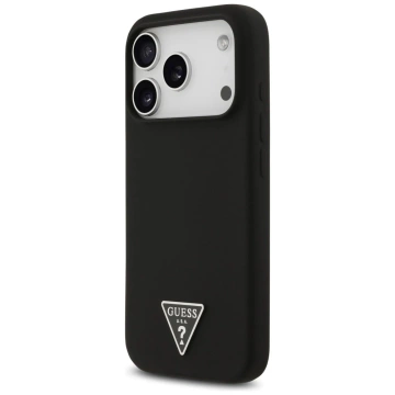 Etui do iPhone 17 Air Mercedes-Benz Leather Laurel Leaves MagSafe Black