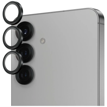Szkło hartowane do Samsung Galaxy S25 PanzerGlass Hoops Camera Lens Protector Black