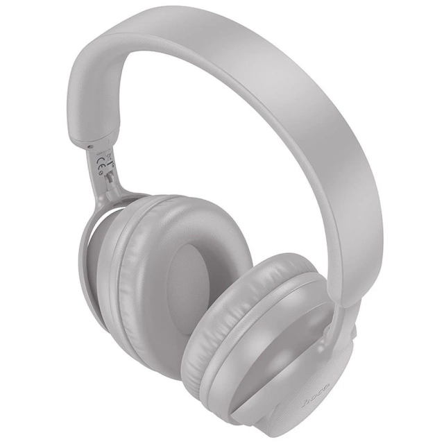 Hoco W53 Plus Bluetooth 5.4 – czarne słuchawki nauszne ANC, 90 h odtwarzania