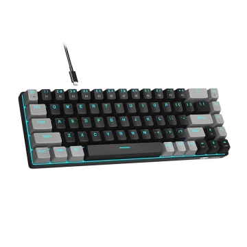 MageGee MK-BOX kabelgebundene Tastatur Grau und Schwarz