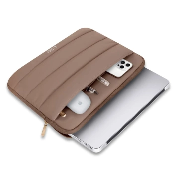 Etui Tech-Protect Fluffy Laptop 15–16" Walnut Pokrowiec