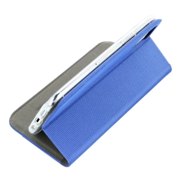 Etui Kabura SENSITIVE Book do iPhone 16 Pro Niebieski z Podstawką
