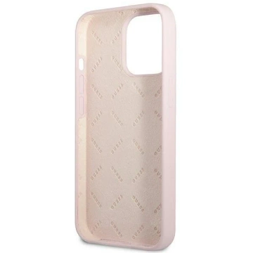 Etui Guess GUHCP13XSLTGU do Apple iPhone 13 Pro Max 6,7" fioletowy/purple hardcase Silicone Triangle