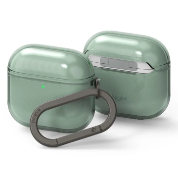 Apple AirPods 4 Hülle Ringke Air Grün Karabiner
