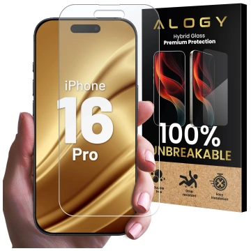 Hybridglas für Realme 11 Pro 5G / Pro Plus Displayschutzfolie Alogy Flexi Glass 9H Hüllenfreundlicher flacher Displayschutz
