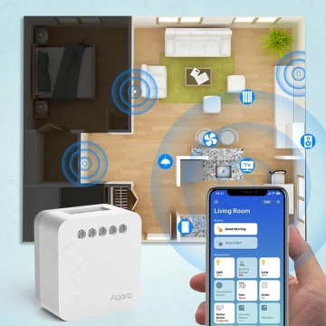Aqara Relaisschalter T1 EU mit Neutralleiter