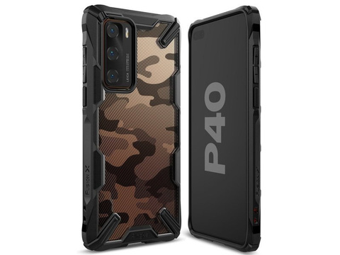 Etui Ringke Fusion X für Huawei P40 Camo Black