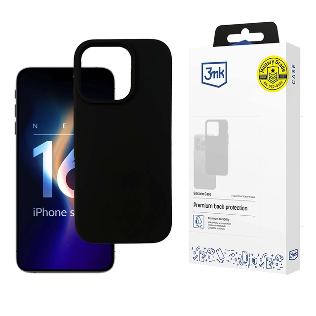 Apple iPhone 16 Pro Max - 3mk Silikonhülle