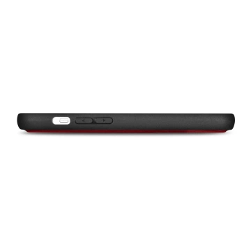 Etui na telefon iCarer Wallet Case 2in1 do iPhone 14 Pro Max skórzany pokrowiec z klapką Anti-RFID czerwony