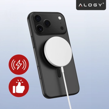 Etui do Apple iPhone 17 Pro Max – matowa obudowa do MagSafe z ochroną obiektywu, smukłe i odporne na zarysowania, idealne dopasowanie – Alogy Skinny MatteCase™ Czarne