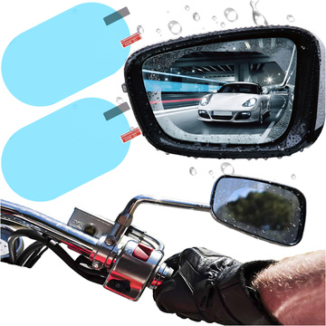 2x Nano Raincover Anti-Fog für Auto-Außenspiegel 135x95mm