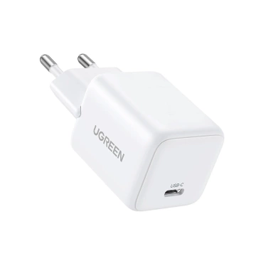 Ładowarka Ugreen X512 GaN 20W USB-C Biała PD QC Kompaktowa Szybka Bezpieczna