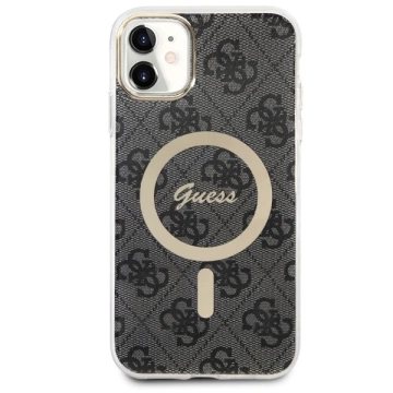 Etui Guess GUHMN61H4STK für iPhone 11 6,1" Hardcase 4G MagSafe