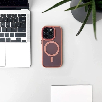 Etui do Samsung Galaxy S25 Wozinsky Glitter MagSafe Różowe Brokatowe