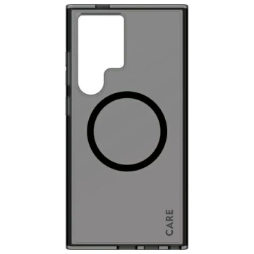 Etui do Samsung Galaxy S24 Ultra CARE by PanzerGlass Flagship QI Case Smoke