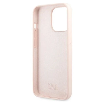 Etui Karl Lagerfeld KLHCP13LSLKHLP do iPhone 13 Pro / 13 6,1" hardcase Silicone Karl`s Head