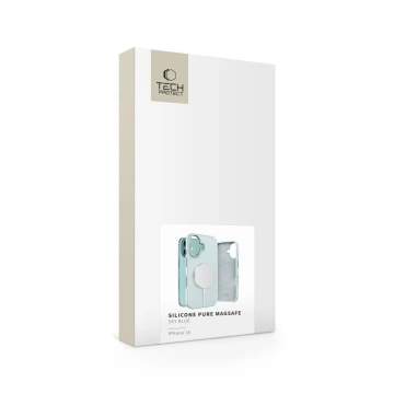 Etui do iPhone 16 Tech-Protect Silicone Pure MagSafe Sky Blue