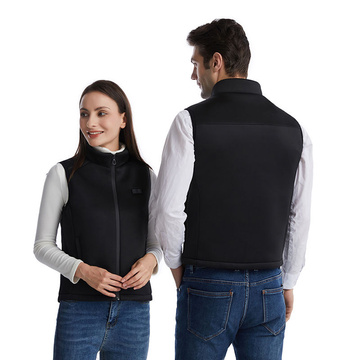 Beheizte beheizbare elektrische Weste Unisexjacke Größe XL Winterweste Mozos HV4 schwarz