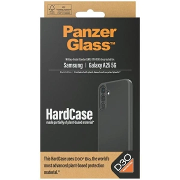 Etui do Samsung Galaxy A25 5G PanzerGlass HardCase D3O Ochronne Czarne