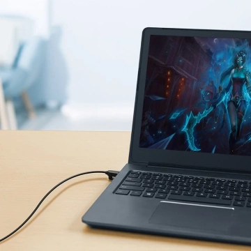 Kabel UGREENethernet-Patchkabel RJ45 Cat 6A UTP 1000Mbps 5 m schwarz (70654)