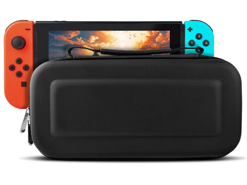 Etui Alogy Tough Pouch für Nintendo Switch/Switch OLED schwarz