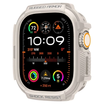 Etui Spigen Rugged Armor für Apple Watch Ultra 1 / 2 (49 mm) Dune Beige