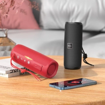 Głośnik Bluetooth HOCO HC16 2×5W 3h Czas Pracy Czerwony
