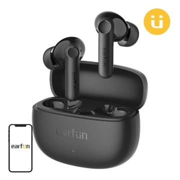 TWS EarFun Air Life Schwarze Kopfhörer