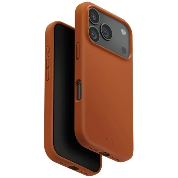 Etui Ochronne do iPhone 17 Pro UNIQ Lino Magclick Orange
