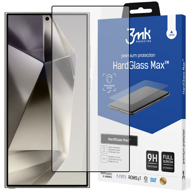 Gehärtetes Glas für Samsung Galaxy S24 Ultra – 3mk HardGlass Max