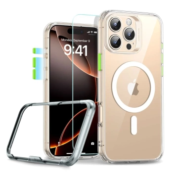 Etui ESR Classic Pro Set MagSafe iPhone 16 Pro Max Przezroczysty