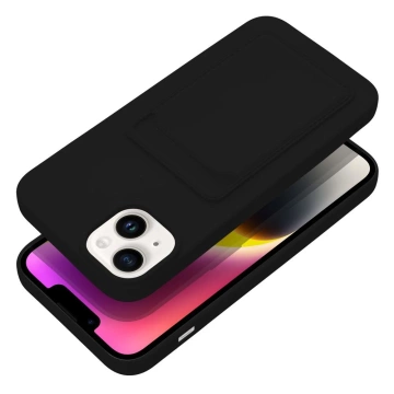 KARTENHÜLLE für IPHONE 14 PLUS schwarz