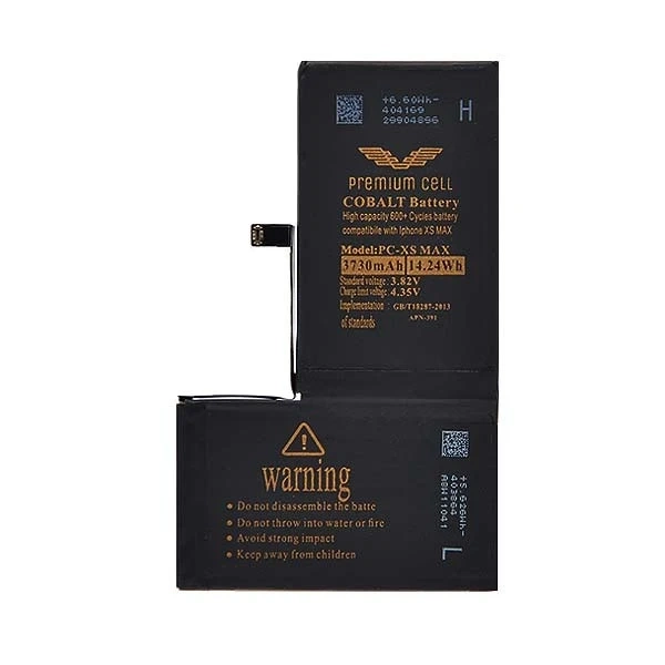Bateria Premium Cell Cobalt iPhone XS Max 3200 mAh 600 Zyklen