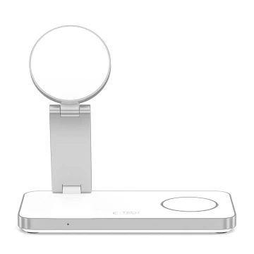 Ładowarka Indukcyjna 3w1 Tech-Protect QI15W-A47 MagSafe Biała
