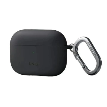 UNIQ Schutzhülle für Nexo AirPods Pro 2 Gen Ohrbügel Silikongrau/Anthrazitgrau