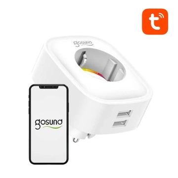 Intelligente WLAN-Steckdose Gosund SP112 2xUSB, Tuya